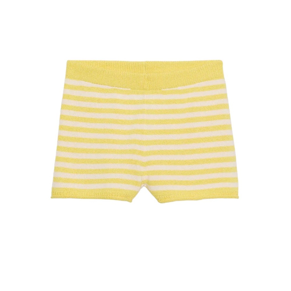 Zara Striped Knit Shorts size M